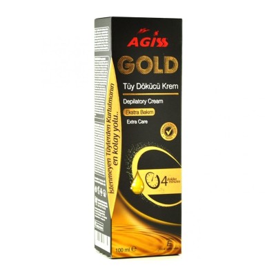 Agiss Gold Tüy Dökücü Krem Sprey Gazsız 175 ml