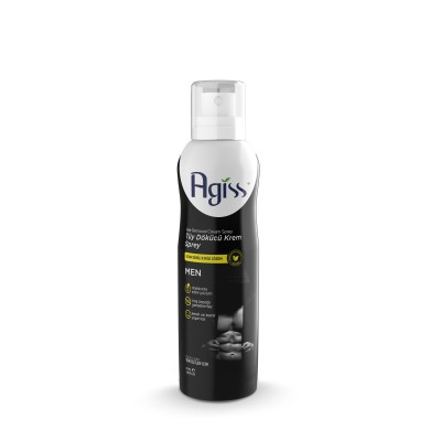 Agiss Tüy Dökücü Krem Sprey Erkekler İçin 175 ml