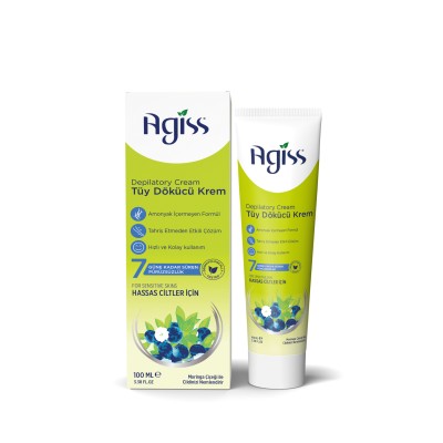 Agiss Tüy Dökücü Krem Hassas Ciltler İçin 100 ml