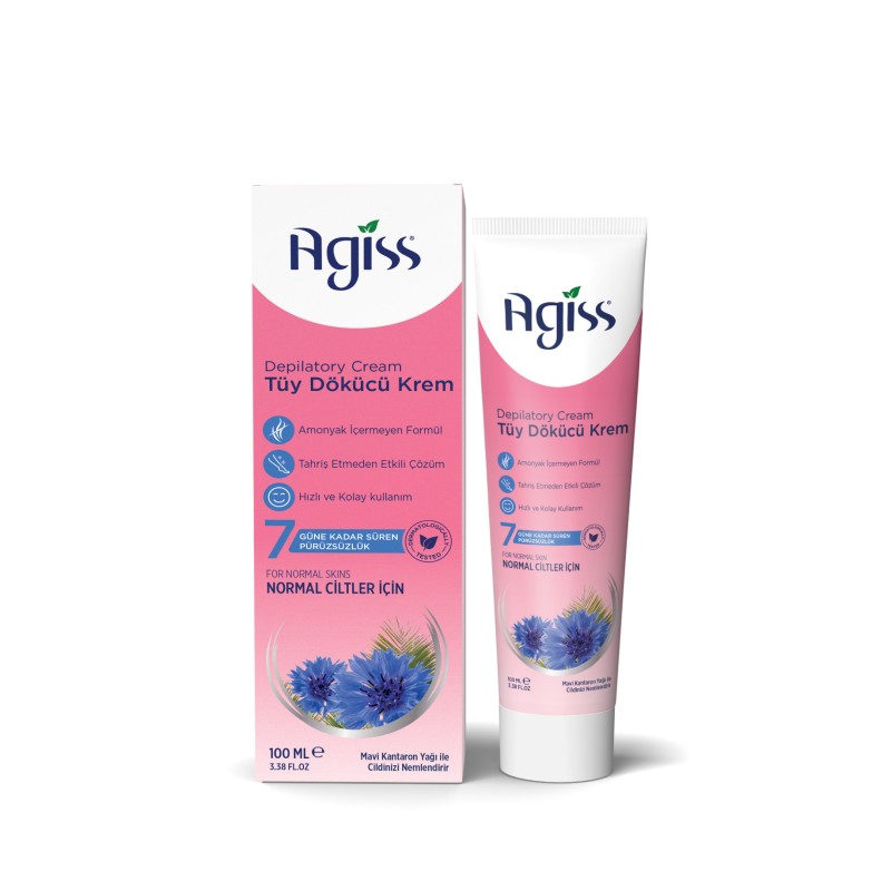 Agiss Tüy Dökücü Krem Normal Ciltler İçin 100 ml Agiss Tüy Dökücü Krem Normal Ciltler İçin 100 ml