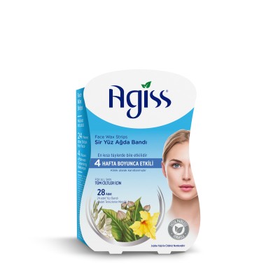 Agiss Sirli Yüz Ağda Bantları 28'li Tüm Ciltler