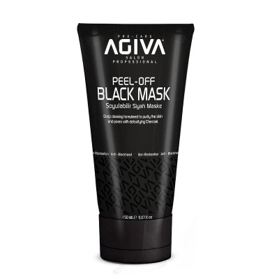 Agiva Soyulabilir Siyah Maske 150 ml