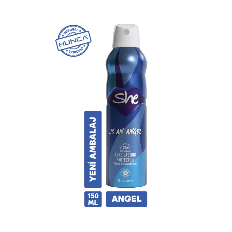 SHE Angel Kadın Deodorant 150 ml SHE Angel Kadın Deodorant 150 ml