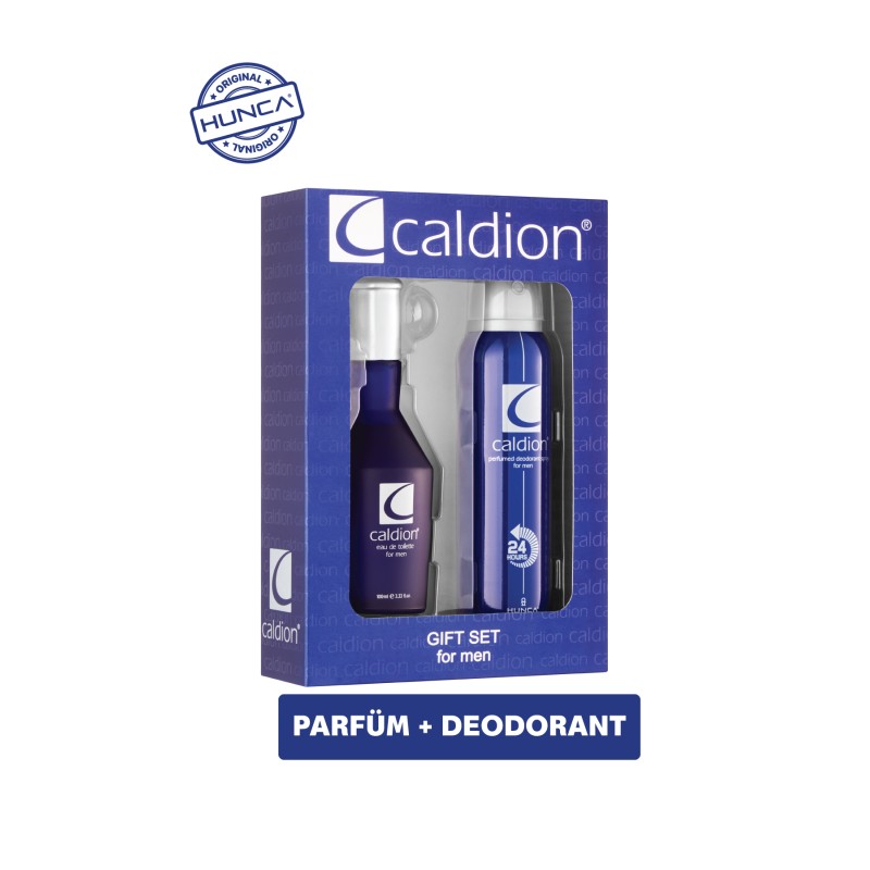 Caldion Classic Erkek Hediyelik Set Parfüm (100 ml) & Deodorant (150 ml) Caldion Classic Erkek Hediyelik Set Parfüm (100 ml) & Deodorant (150 ml)