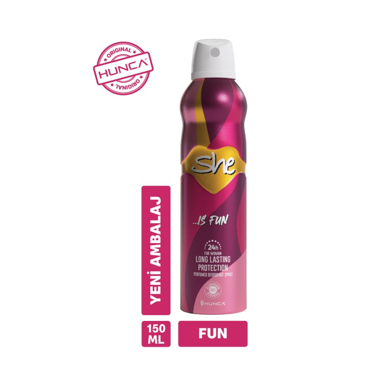 SHE Fun Kadın Deodorant 150 ml SHE Fun Kadın Deodorant 150 ml