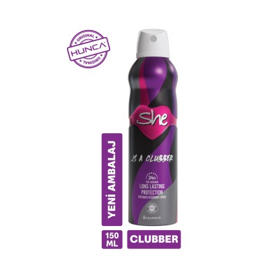 SHE Clubber Kadın Deodorant 150 ml