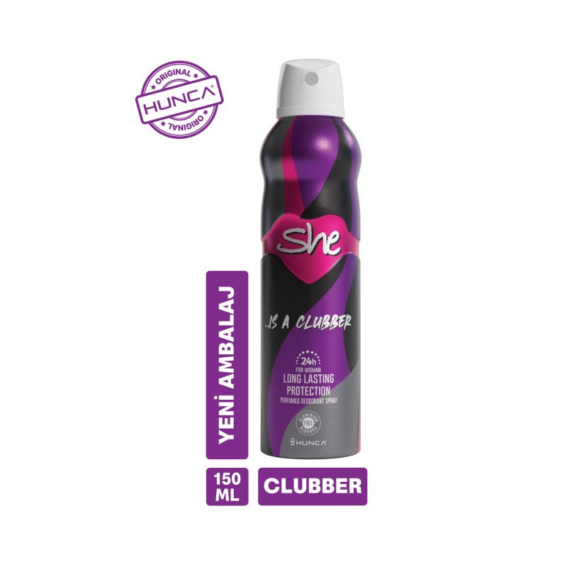 SHE Clubber Kadın Deodorant 150 ml