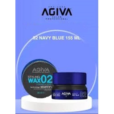 Agiva Wax 155 ml 02 (ULTRA STRONG) Mavi