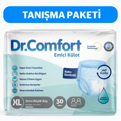 Dr. Comfort Emici Külot Ekstra Büyük Boy XL 30'lu Hasta Bezi