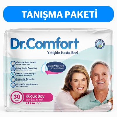 Dr. Comfort Yetişkin Hasta Bezi Small Beden 30’lu Paket