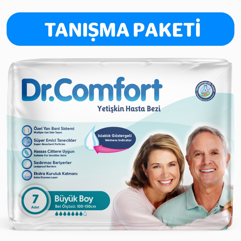 Dr. Comfort Large Hasta Bezi 7’li Dr. Comfort Large Hasta Bezi 7’li