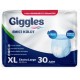 Giggles Yetişkin Emici Külot ExtraLarge XL 30'lu (1 Paket 30 Adet)