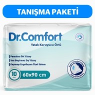 Dr. Comfort Yatak Örtüsü 10’lu  Tek Kullanımlık Sıvı Geçirmez Örtü