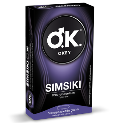 OKEY Sımsıkı 10'lu Prezervatif