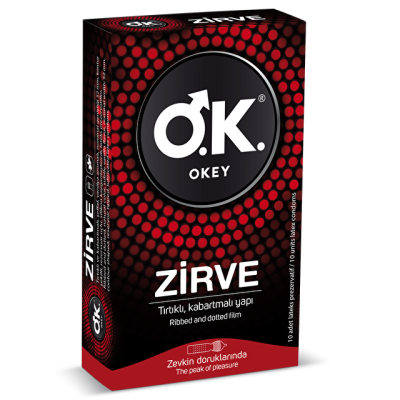 OKEY Zirve 10'lu Prezervatif