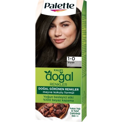 Palette Natural Colors 1-0 Doğal Siyah Saç Boyası