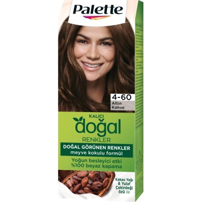 Palette Natural Colors 4-60 Altın Kahve Saç Boyası