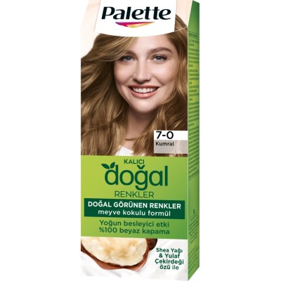 Palette Natural Colors 7-0 Kumral Saç Boyası