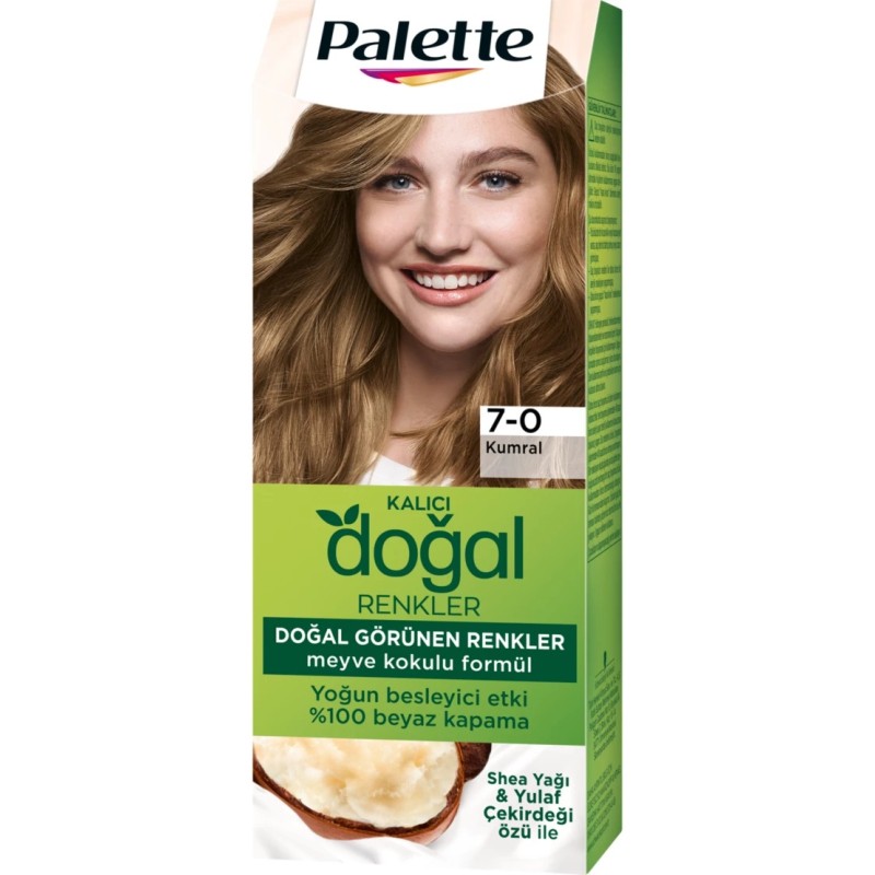Palette Natural Colors 7-0 Kumral Saç Boyası
