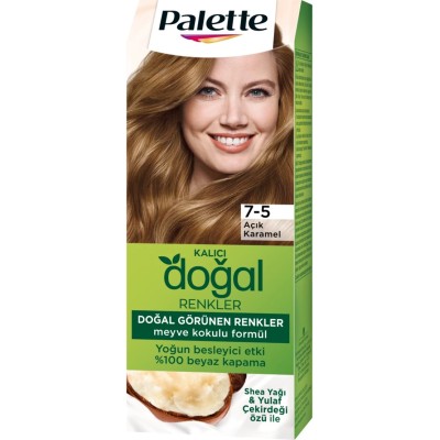 Palette Natural Colors 7-5 Açık Karamel Saç Boyası