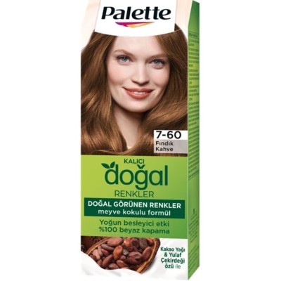 Palette Natural Colors 7-60 Fındık Kahve Saç Boyası