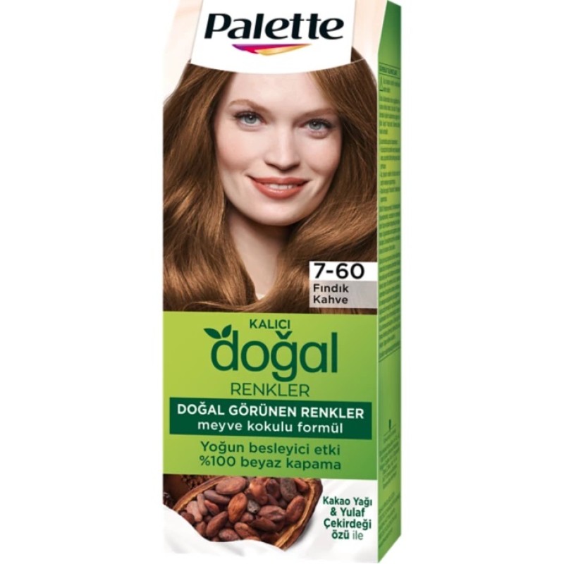 Palette Natural Colors 7-60 Fındık Kahve Saç Boyası