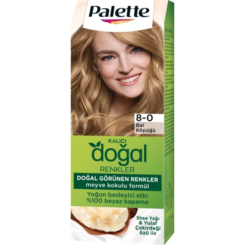 Palette Natural Colors 8-0 Bal Köpüğü Saç Boyası