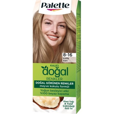Palette Natural Colors 8-16 Küllü Sarı Saç Boyası