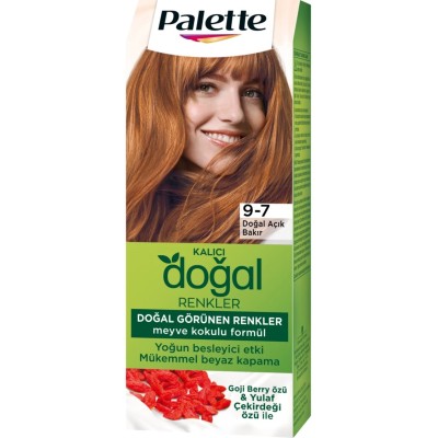Palette Natural Colors 9-7 Doğal Açık Bakır Saç Boyası
