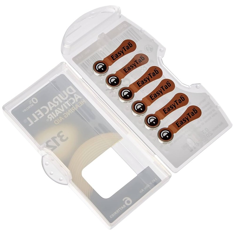Duracell Activair 312 İşitme Cihazı Pili Kahverengi 60'lı Duracell Activair 312 İşitme Cihazı Pili Kahverengi 60'lı