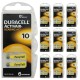 Duracell Activair 10 İşitme Cihazı Pili 60 Adet Duracell Activair 10 İşitme Cihazı Pili 60 Adet