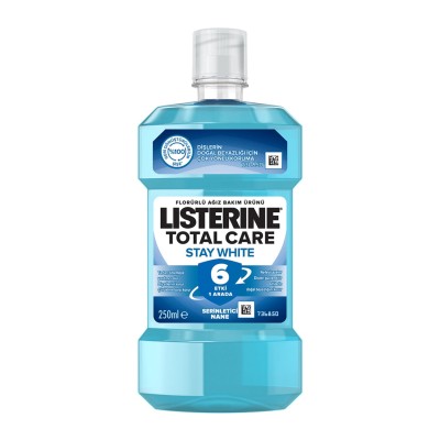 Listerine Stay White 250 ml Ağız Bakım Suyu Beyazlatıcı & Ferahlatıcı Etki