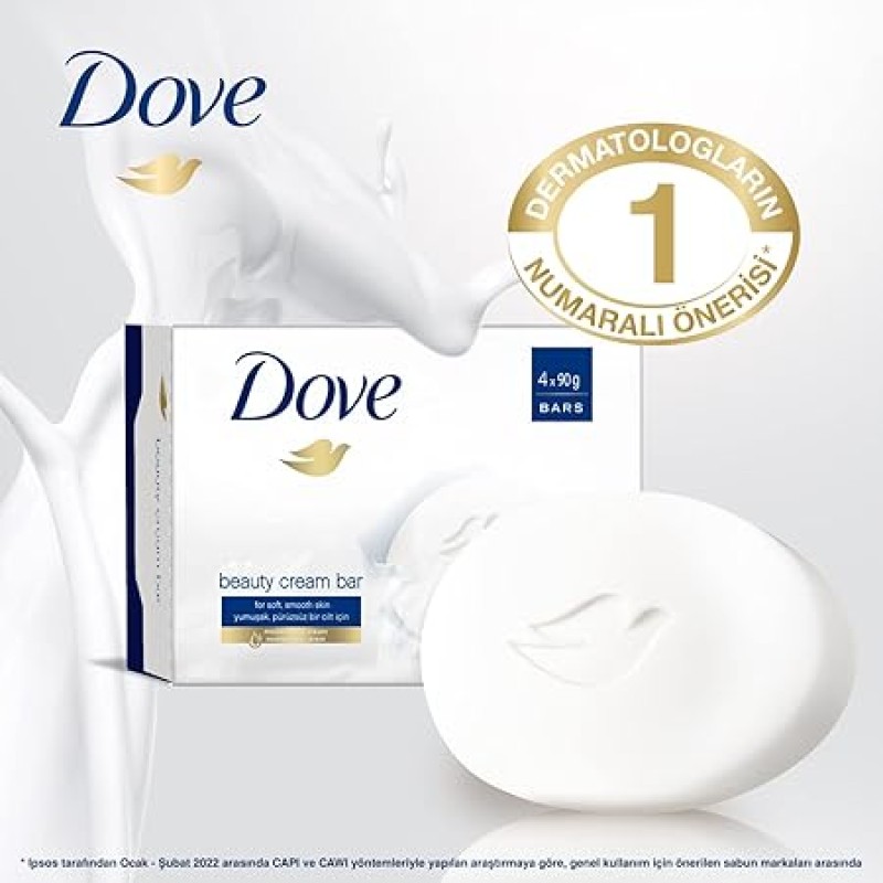 Dove Cream Bar Original Güzellik Sabunu 90 gr Nemlendirici Krem İçerikli