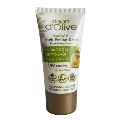Dalan D'Olive Besleyici Krem 20 ml Doğal Zeytinyağlı Nemlendirici