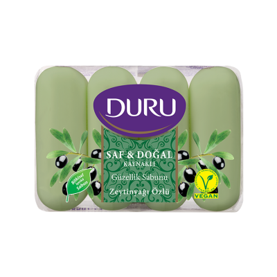 Duru Saf & Doğal Kaynaklı Zeytinyağı Özlü Güzellik Sabunu