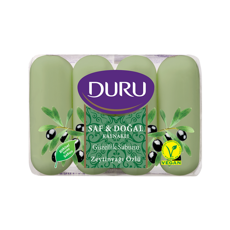 Duru Saf & Doğal Kaynaklı Zeytinyağı Özlü Güzellik Sabunu Duru Saf & Doğal Kaynaklı Zeytinyağı Özlü Güzellik Sabunu