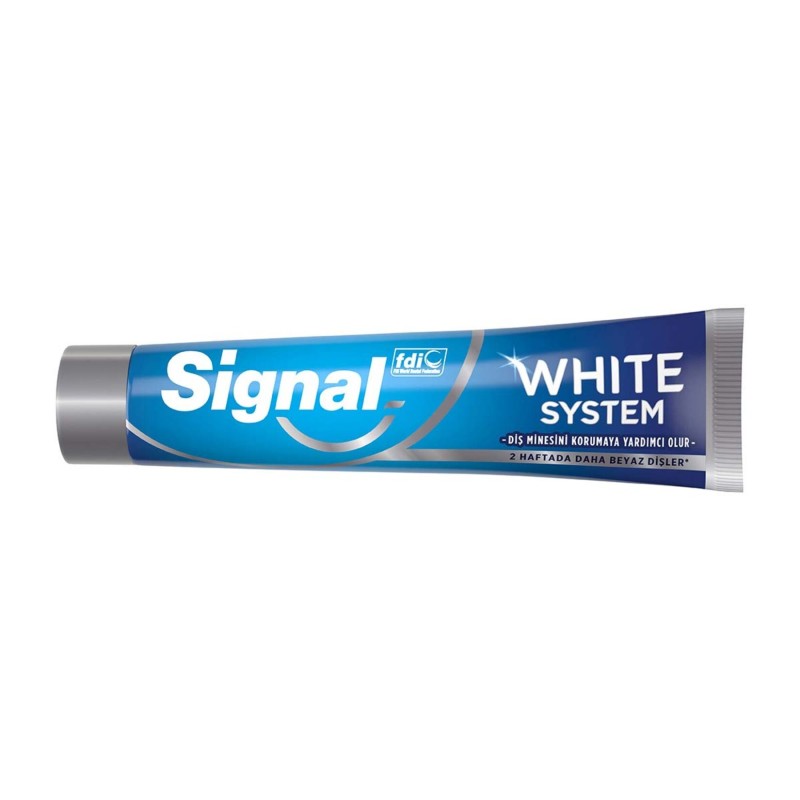 Signal White System Diş Macunu 75 ml Günlük Beyazlık ve Ferahlık Signal White System Diş Macunu 75 ml Günlük Beyazlık ve Ferahlık