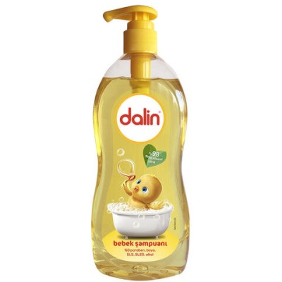 Dalin Bebek Şampuanı 500 ml Göz Yakmayan Hassas Formül