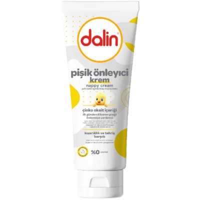 Dalin Pişik Önleyici Krem 100 Ml Bebekler İçin Koruyucu Krem