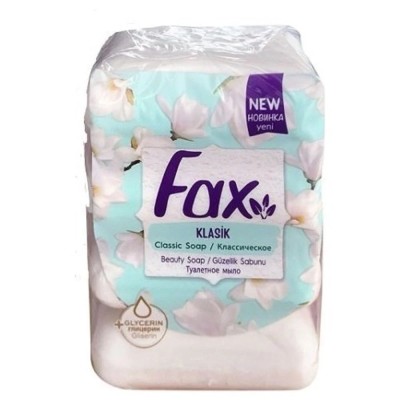 Fax Klasik Beyaz Sabun Ekonomik Paket 4×70 gr