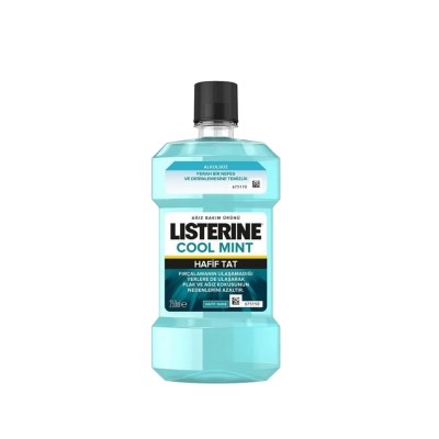 Listerine Cool Mint Hafif Tat Ağız Bakım Suyu 250 ml Hassas Ferahlık ve Etkili Koruma