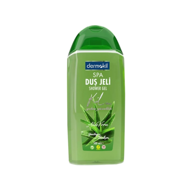 Dermokil Duş Jeli Aloe Vera Yenileyici Doğal Kil 500 ml